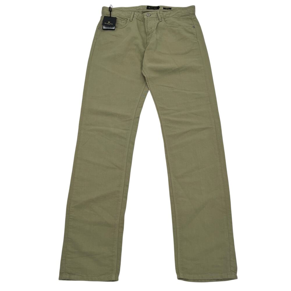 Massimo Dutti men’s Slim Fit lightweight khaki pants